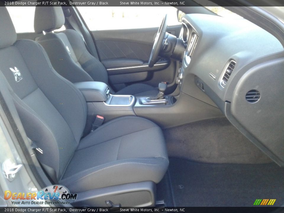 2018 Dodge Charger R/T Scat Pack Destroyer Gray / Black Photo #14