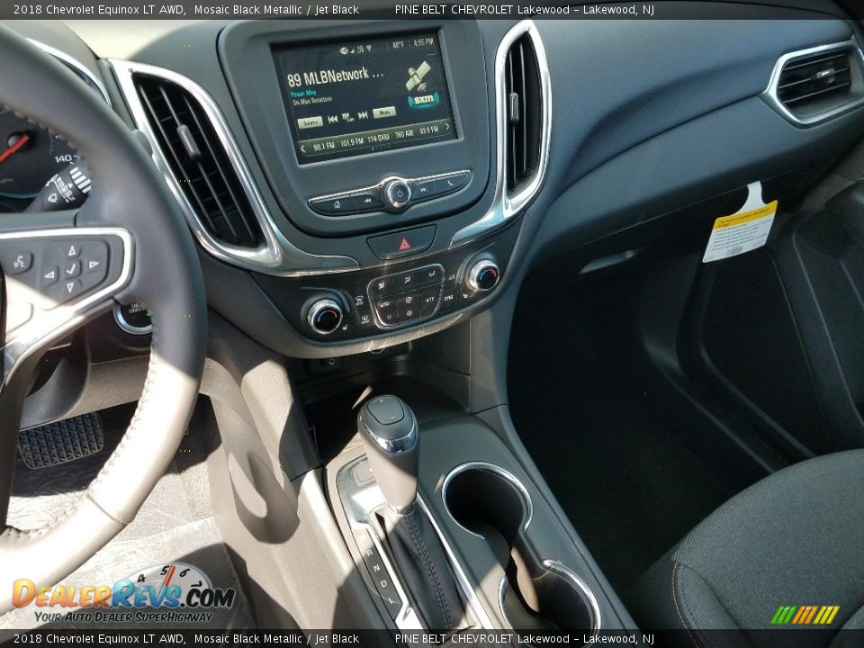 2018 Chevrolet Equinox LT AWD Mosaic Black Metallic / Jet Black Photo #10