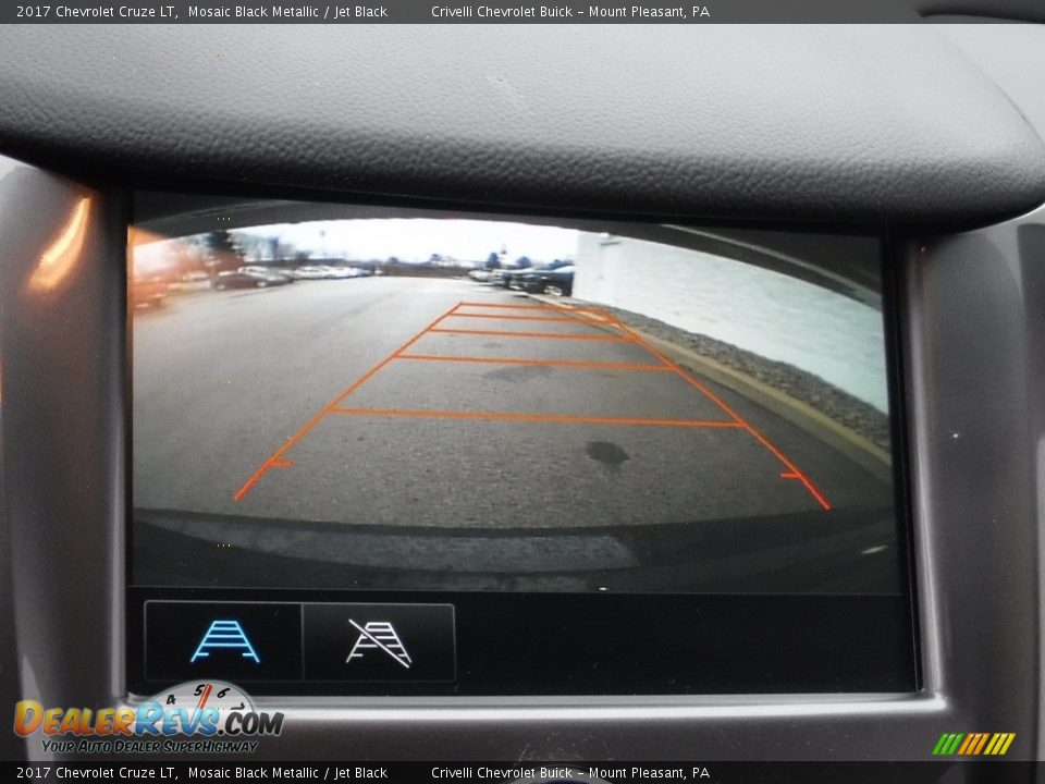 2017 Chevrolet Cruze LT Mosaic Black Metallic / Jet Black Photo #19