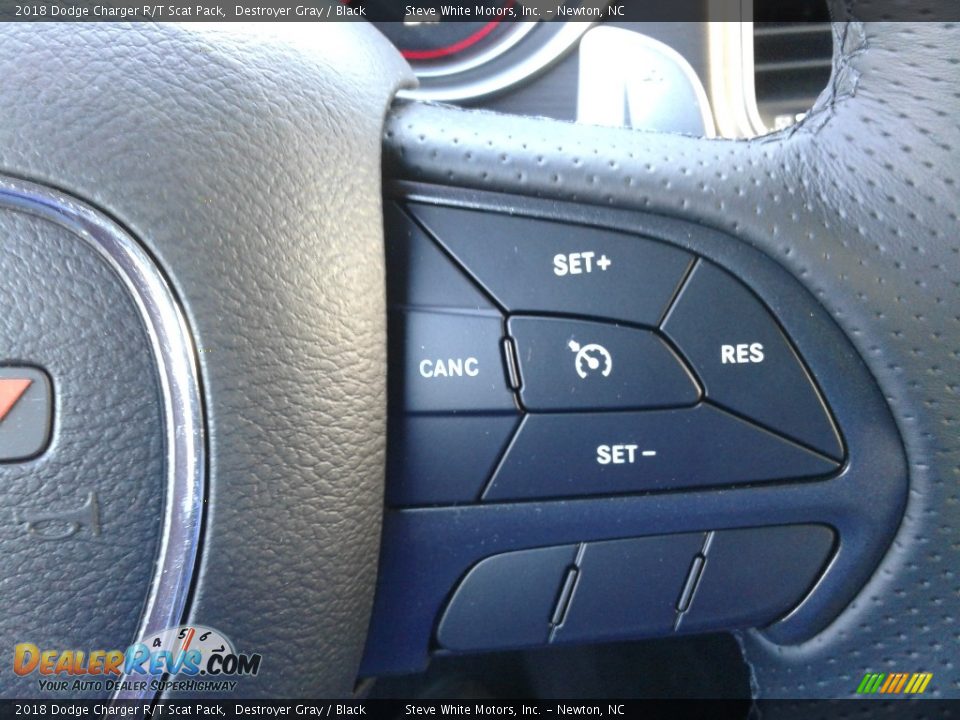 2018 Dodge Charger R/T Scat Pack Destroyer Gray / Black Photo #17