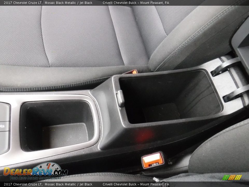 2017 Chevrolet Cruze LT Mosaic Black Metallic / Jet Black Photo #23