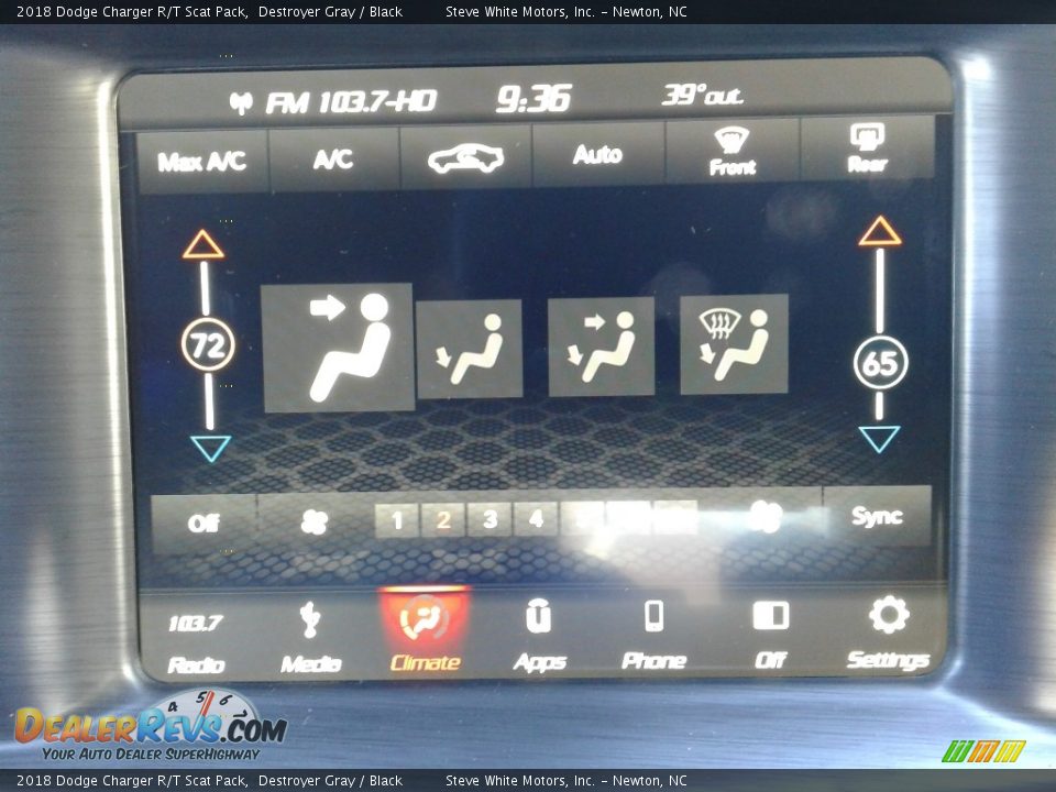 2018 Dodge Charger R/T Scat Pack Destroyer Gray / Black Photo #21