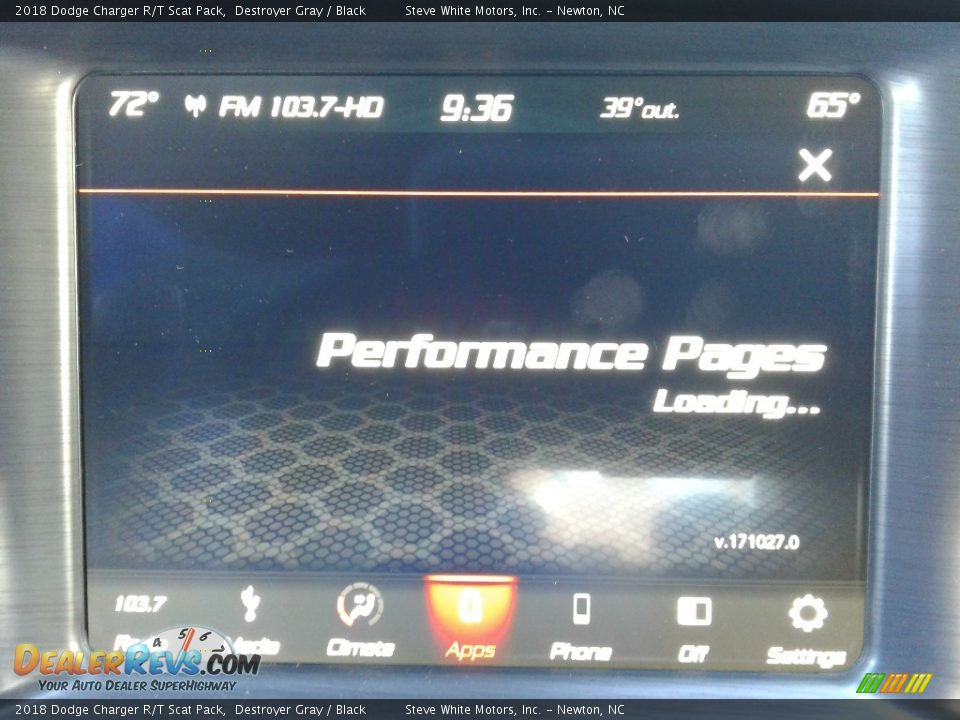 2018 Dodge Charger R/T Scat Pack Destroyer Gray / Black Photo #24