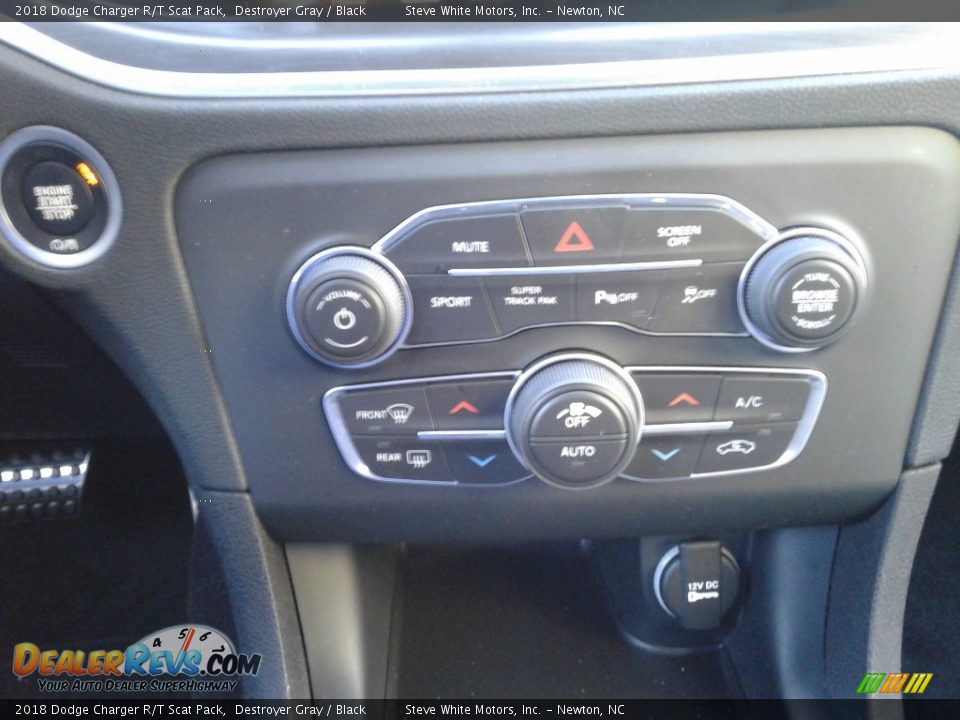 2018 Dodge Charger R/T Scat Pack Destroyer Gray / Black Photo #28