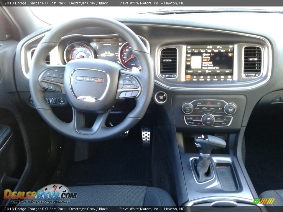 2018 Dodge Charger R/T Scat Pack Destroyer Gray / Black Photo #31