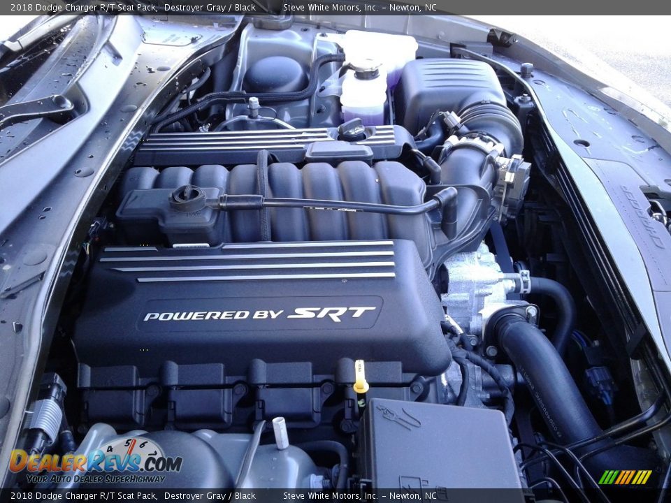 2018 Dodge Charger R/T Scat Pack Destroyer Gray / Black Photo #33