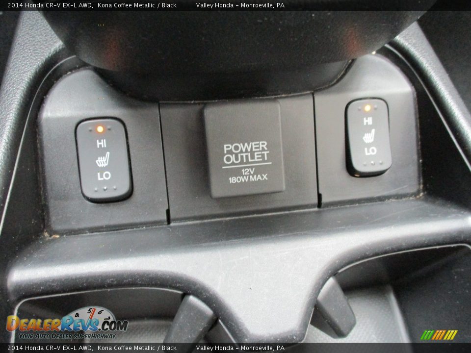 2014 Honda CR-V EX-L AWD Kona Coffee Metallic / Black Photo #18