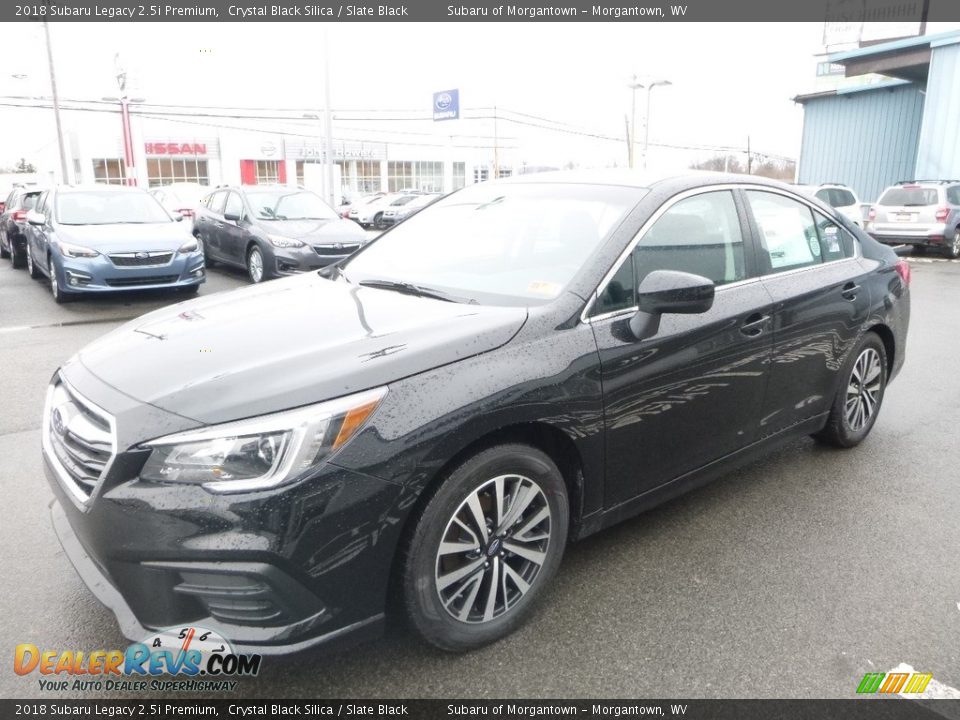 2018 Subaru Legacy 2.5i Premium Crystal Black Silica / Slate Black Photo #8