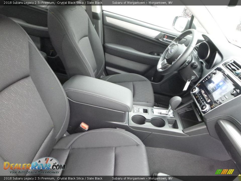 2018 Subaru Legacy 2.5i Premium Crystal Black Silica / Slate Black Photo #10