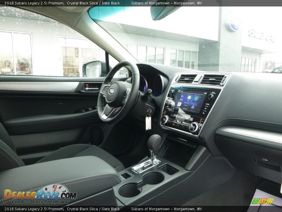 2018 Subaru Legacy 2.5i Premium Crystal Black Silica / Slate Black Photo #11