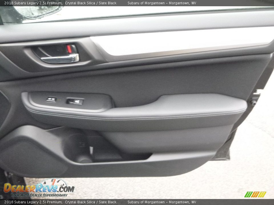 2018 Subaru Legacy 2.5i Premium Crystal Black Silica / Slate Black Photo #12