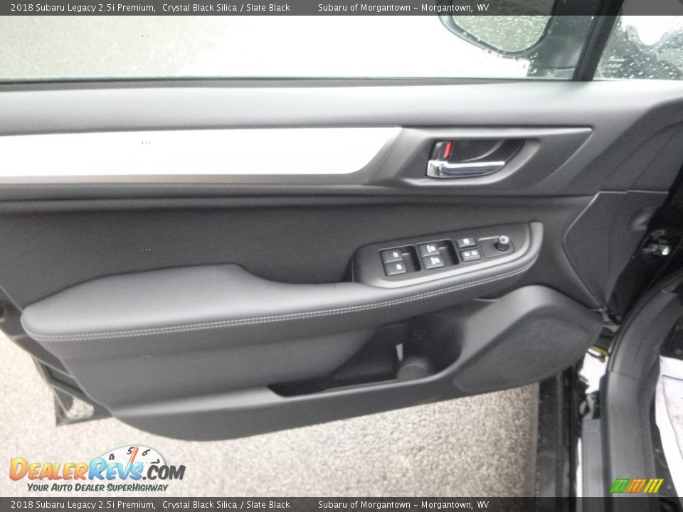 2018 Subaru Legacy 2.5i Premium Crystal Black Silica / Slate Black Photo #14