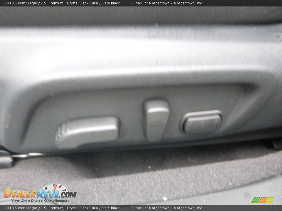 2018 Subaru Legacy 2.5i Premium Crystal Black Silica / Slate Black Photo #16