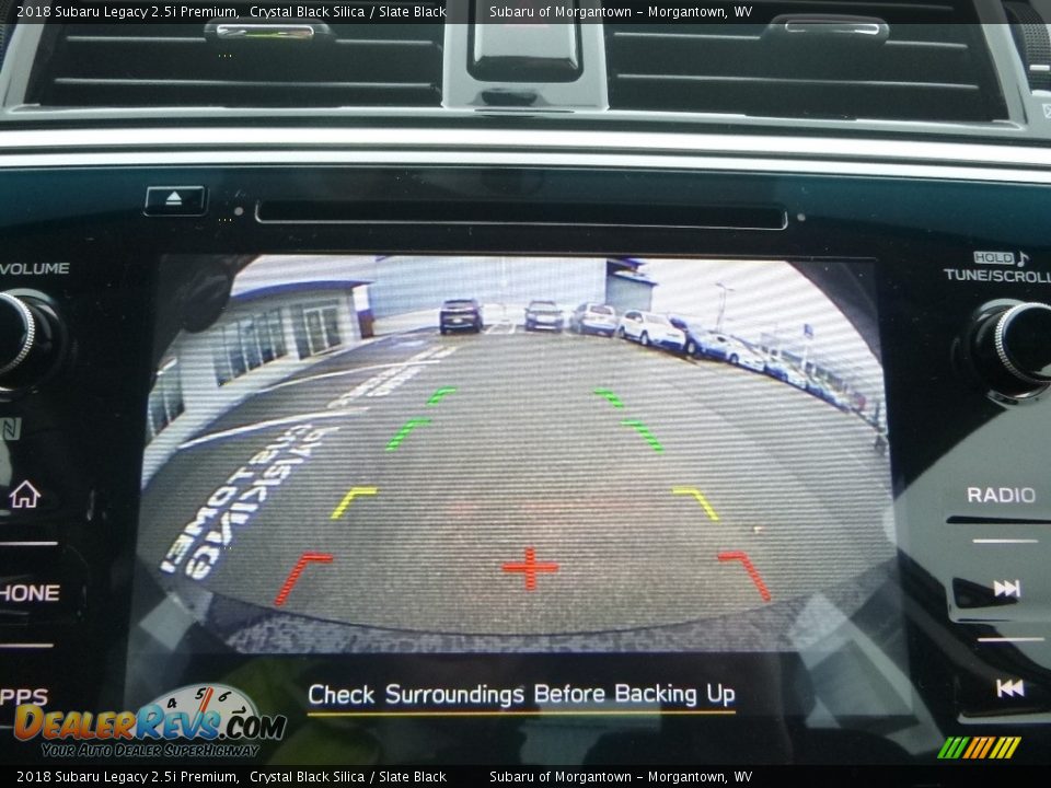 2018 Subaru Legacy 2.5i Premium Crystal Black Silica / Slate Black Photo #20