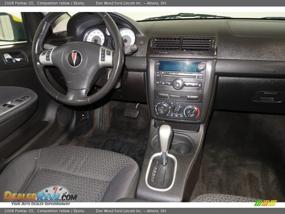 2008 Pontiac G5 Competition Yellow / Ebony Photo #12