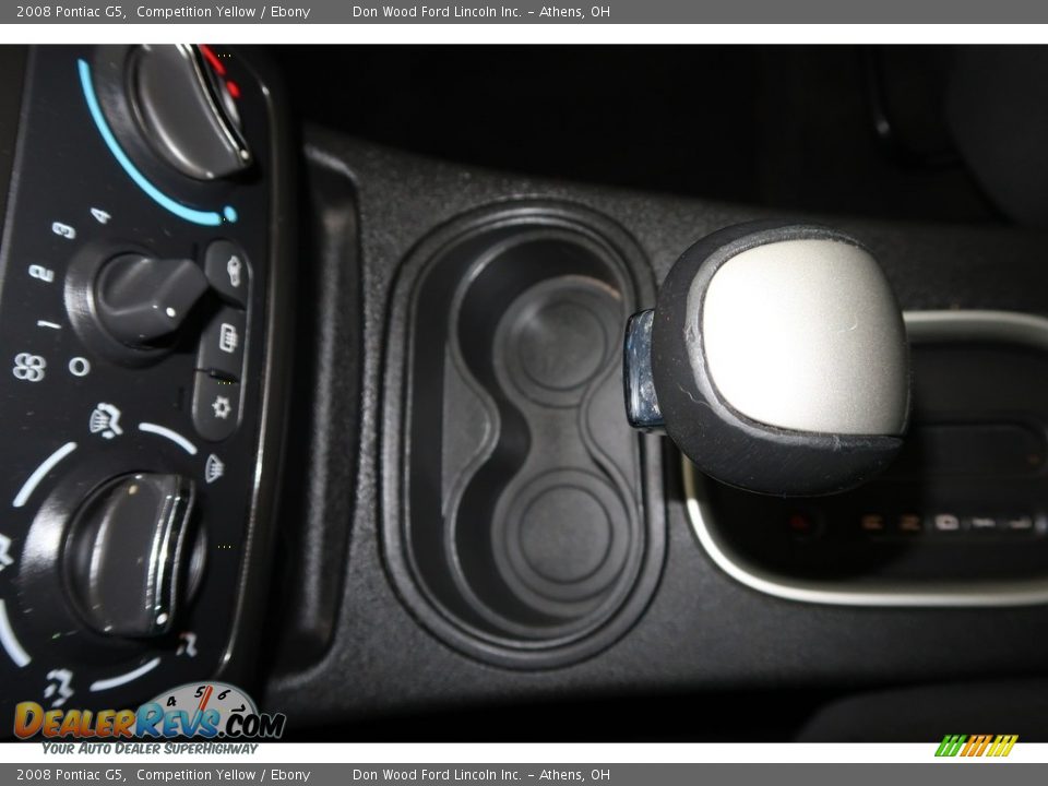 2008 Pontiac G5 Competition Yellow / Ebony Photo #16