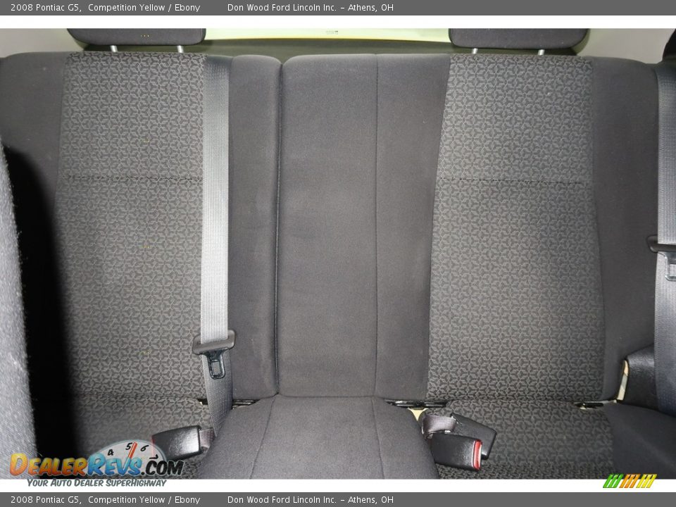 2008 Pontiac G5 Competition Yellow / Ebony Photo #17