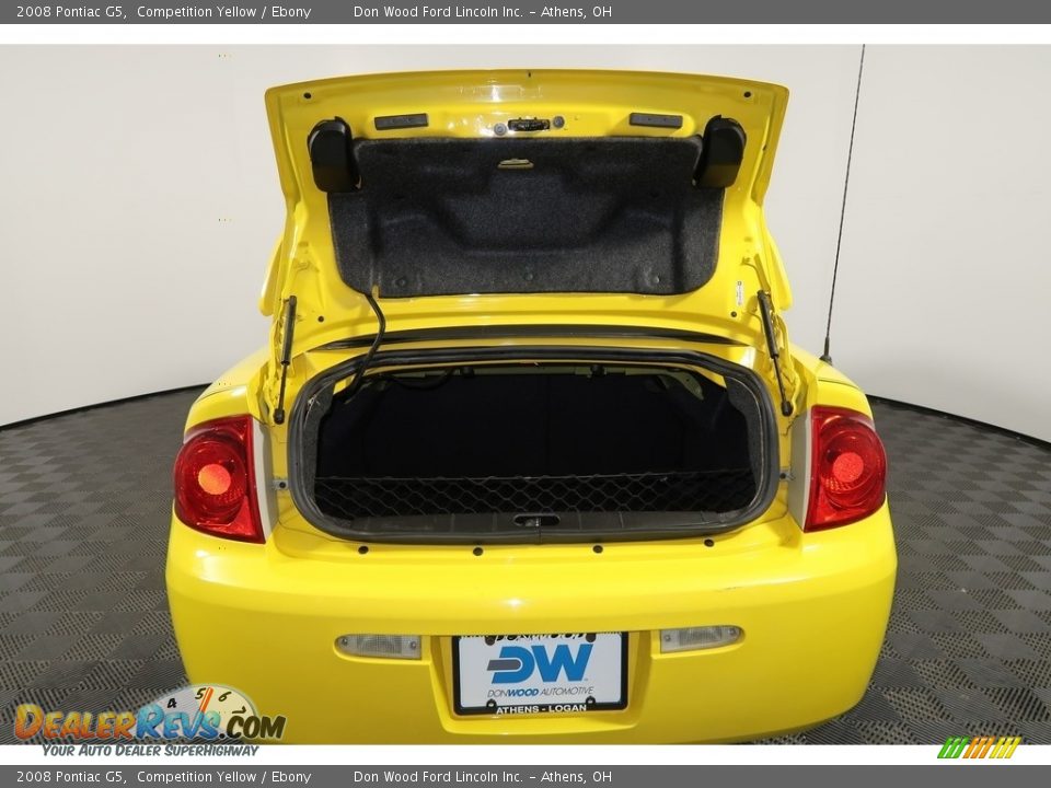 2008 Pontiac G5 Competition Yellow / Ebony Photo #20