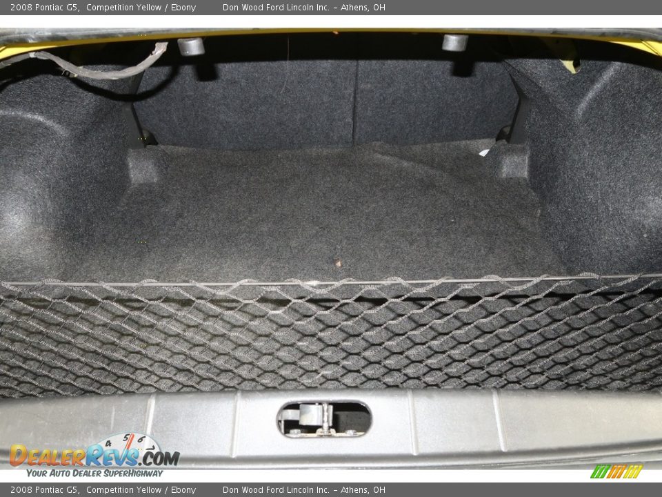 2008 Pontiac G5 Competition Yellow / Ebony Photo #21