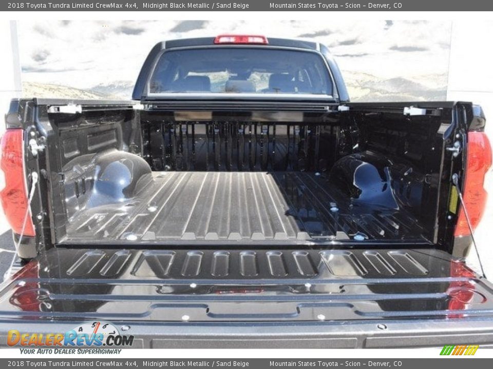 2018 Toyota Tundra Limited CrewMax 4x4 Midnight Black Metallic / Sand Beige Photo #30