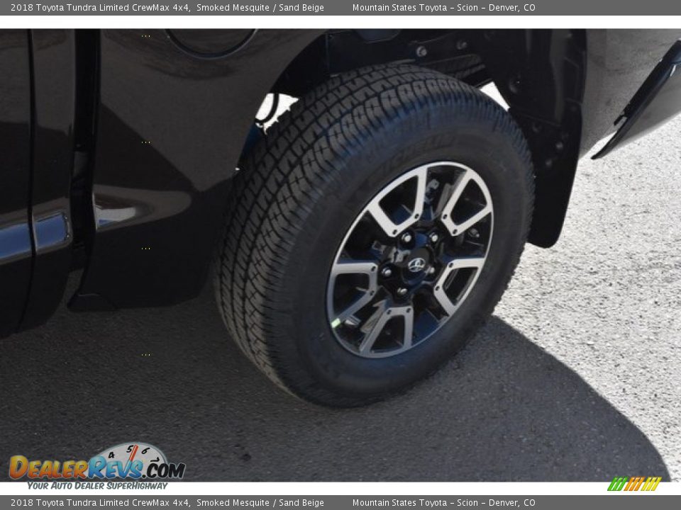 2018 Toyota Tundra Limited CrewMax 4x4 Smoked Mesquite / Sand Beige Photo #33