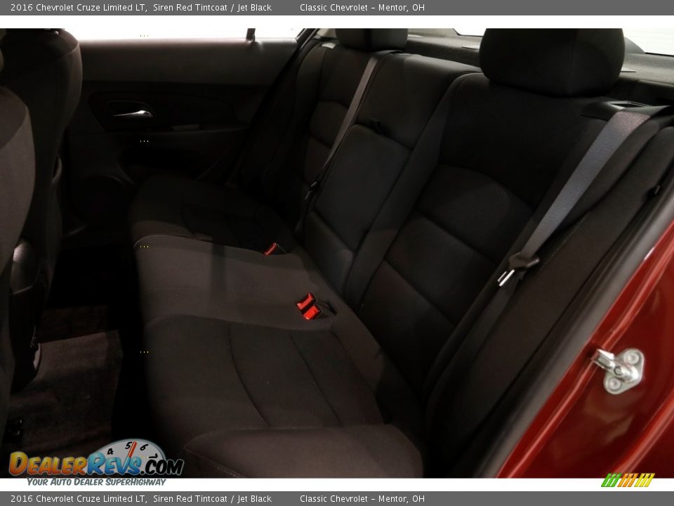 2016 Chevrolet Cruze Limited LT Siren Red Tintcoat / Jet Black Photo #14