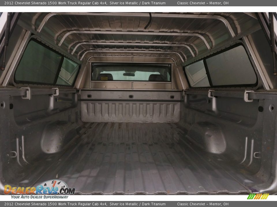 2012 Chevrolet Silverado 1500 Work Truck Regular Cab 4x4 Silver Ice Metallic / Dark Titanium Photo #16