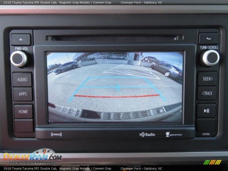 2018 Toyota Tacoma SR5 Double Cab Magnetic Gray Metallic / Cement Gray Photo #16
