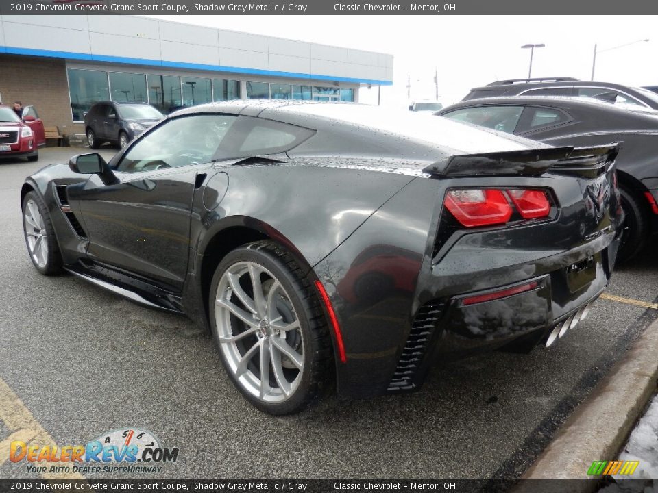 Shadow Gray Metallic 2019 Chevrolet Corvette Grand Sport Coupe Photo #5