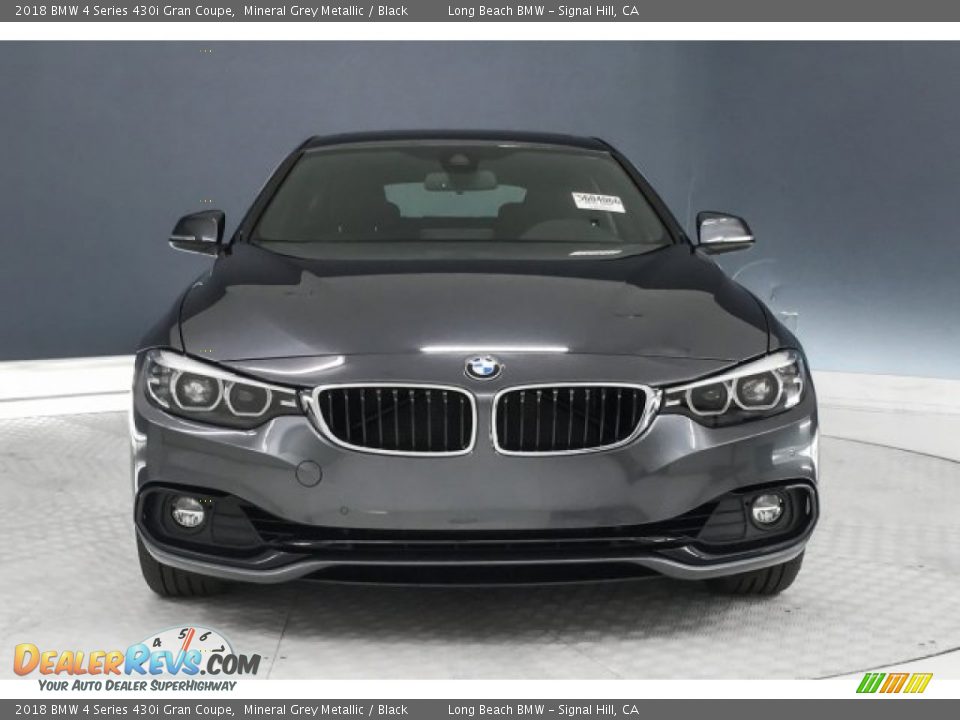 2018 BMW 4 Series 430i Gran Coupe Mineral Grey Metallic / Black Photo #2