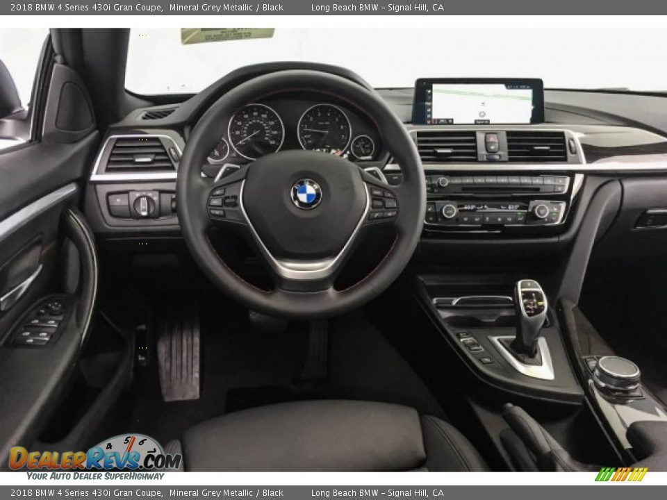 2018 BMW 4 Series 430i Gran Coupe Mineral Grey Metallic / Black Photo #4