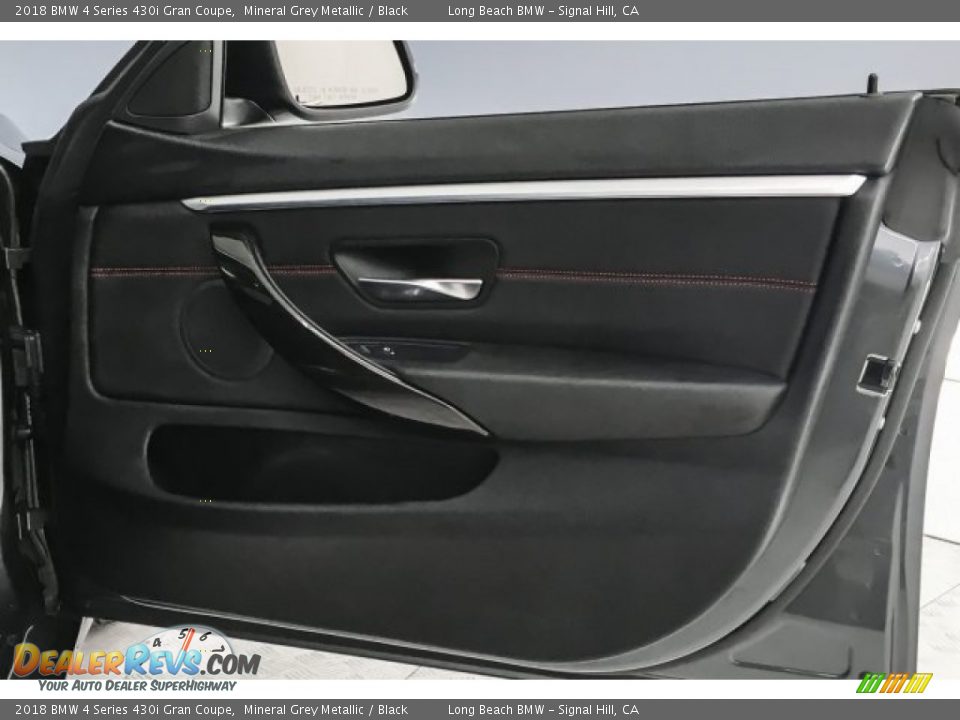 2018 BMW 4 Series 430i Gran Coupe Mineral Grey Metallic / Black Photo #27