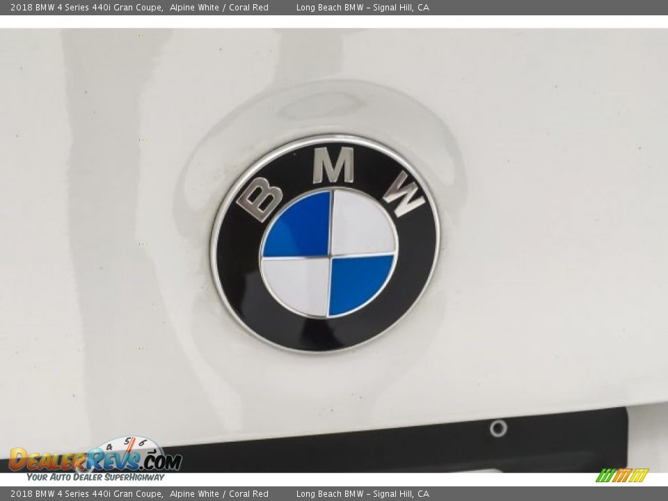 2018 BMW 4 Series 440i Gran Coupe Alpine White / Coral Red Photo #29