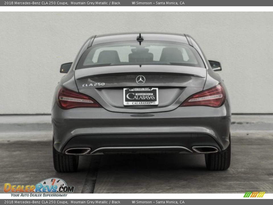2018 Mercedes-Benz CLA 250 Coupe Mountain Grey Metallic / Black Photo #3