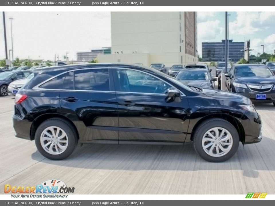 2017 Acura RDX Crystal Black Pearl / Ebony Photo #8