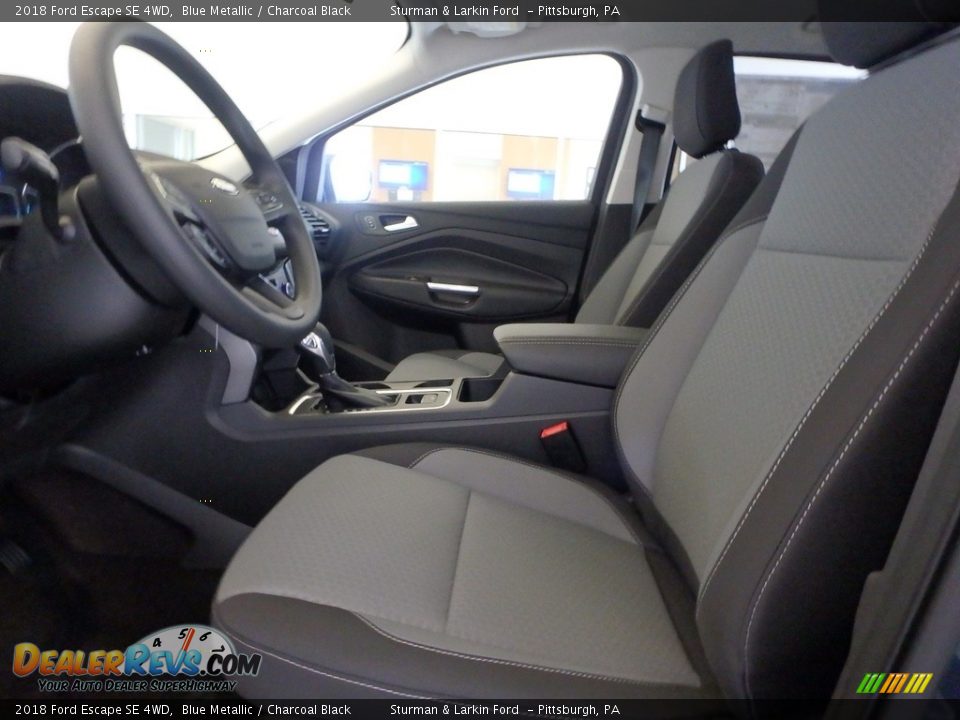 2018 Ford Escape SE 4WD Blue Metallic / Charcoal Black Photo #6