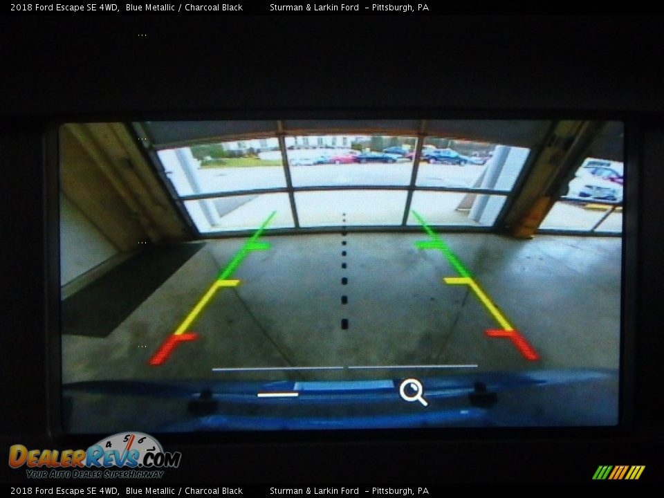 2018 Ford Escape SE 4WD Blue Metallic / Charcoal Black Photo #14