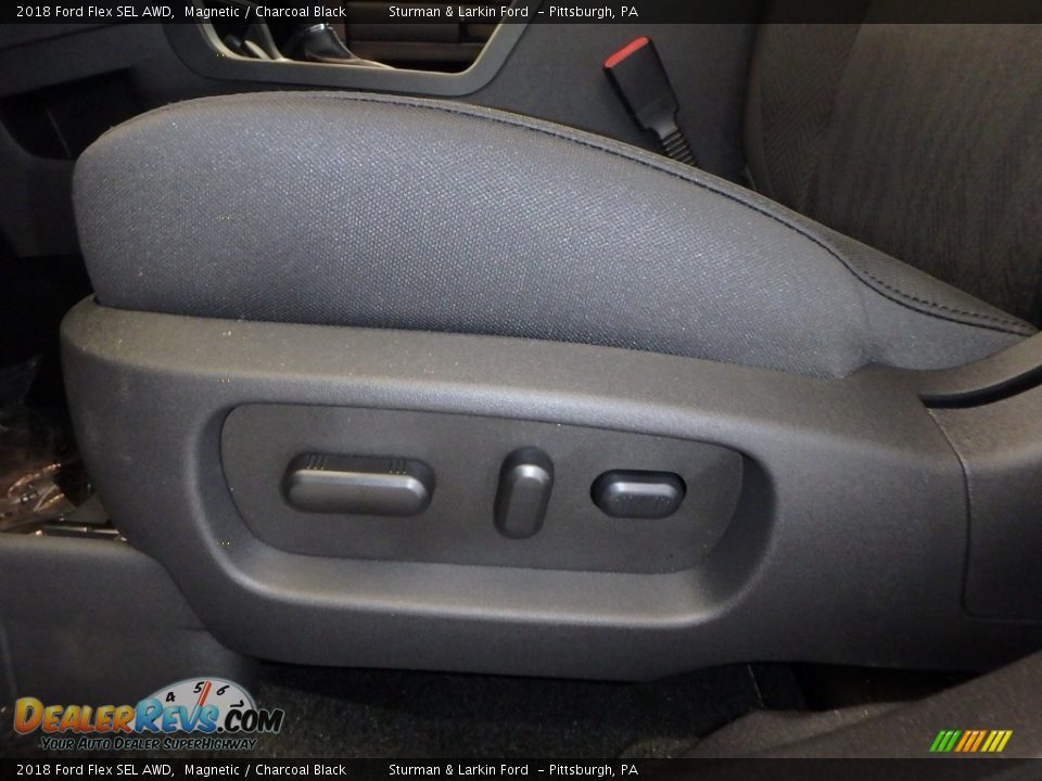 2018 Ford Flex SEL AWD Magnetic / Charcoal Black Photo #12