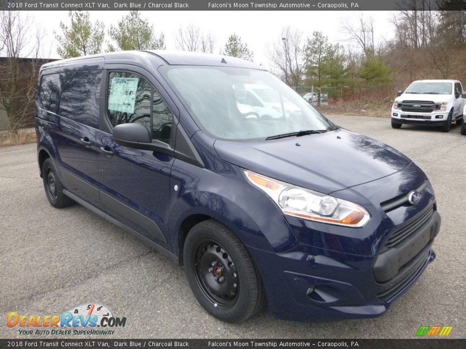 Front 3/4 View of 2018 Ford Transit Connect XLT Van Photo #3