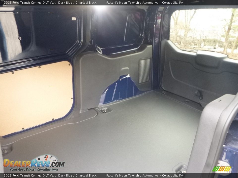 2018 Ford Transit Connect XLT Van Dark Blue / Charcoal Black Photo #7