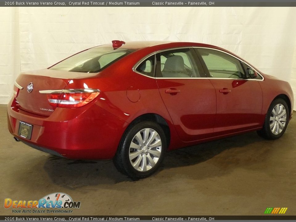 2016 Buick Verano Verano Group Crystal Red Tintcoat / Medium Titanium Photo #2