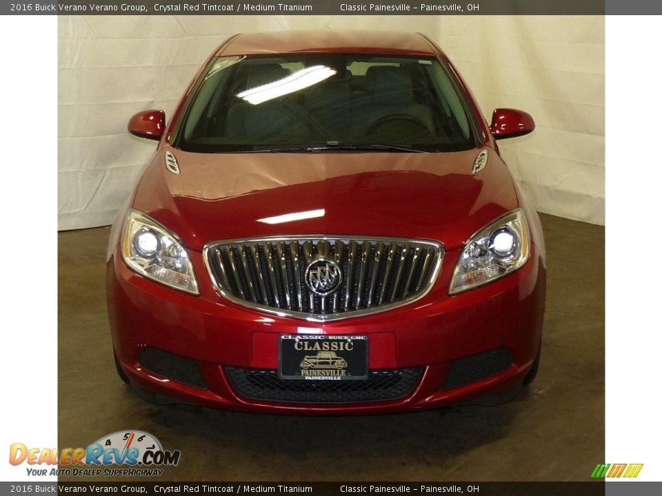 2016 Buick Verano Verano Group Crystal Red Tintcoat / Medium Titanium Photo #4