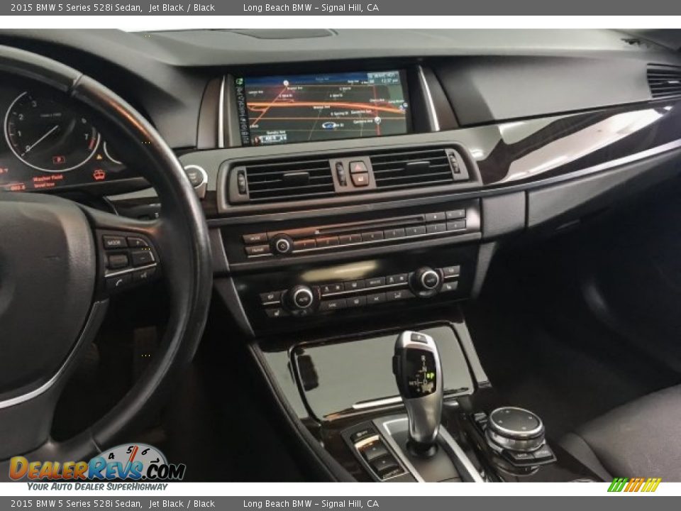 2015 BMW 5 Series 528i Sedan Jet Black / Black Photo #5