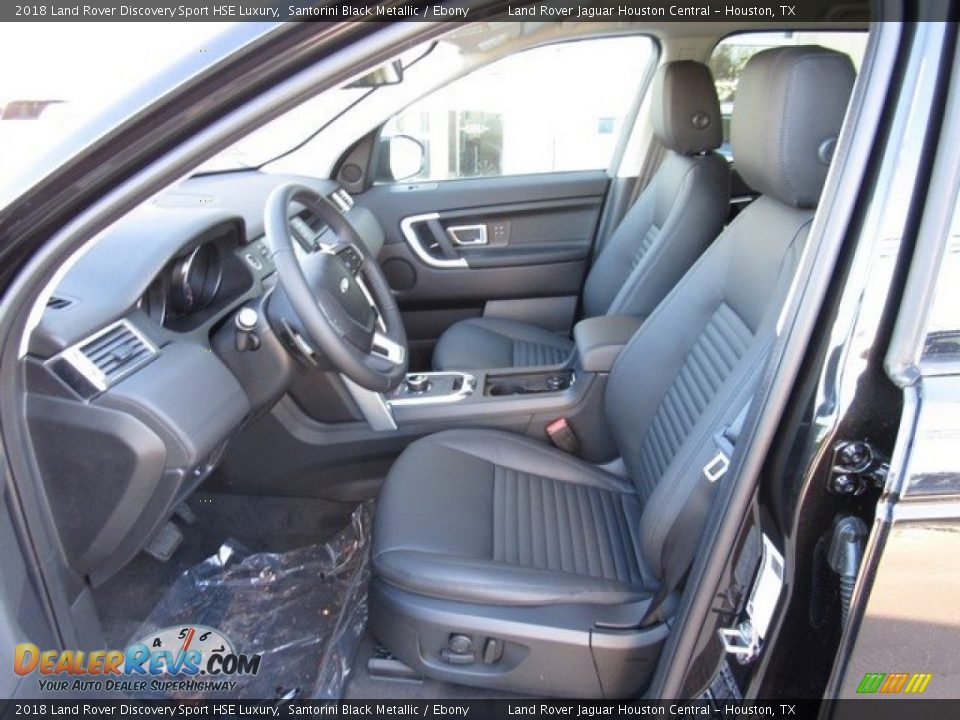 2018 Land Rover Discovery Sport HSE Luxury Santorini Black Metallic / Ebony Photo #3
