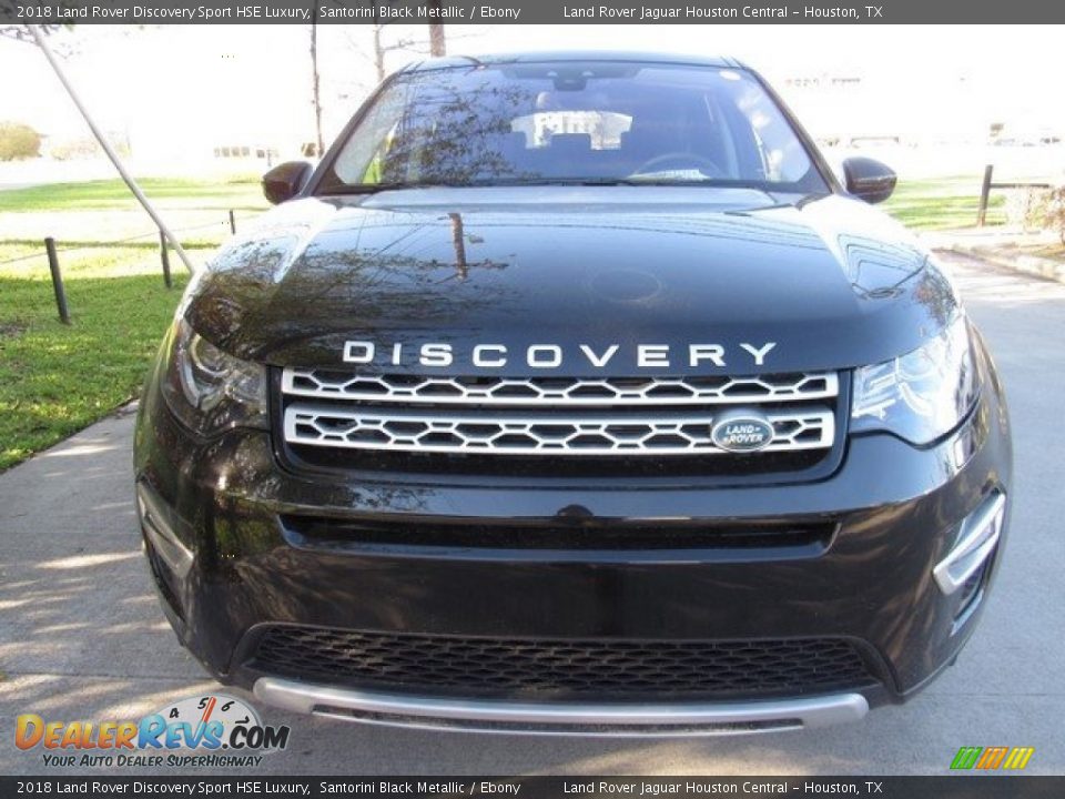2018 Land Rover Discovery Sport HSE Luxury Santorini Black Metallic / Ebony Photo #9