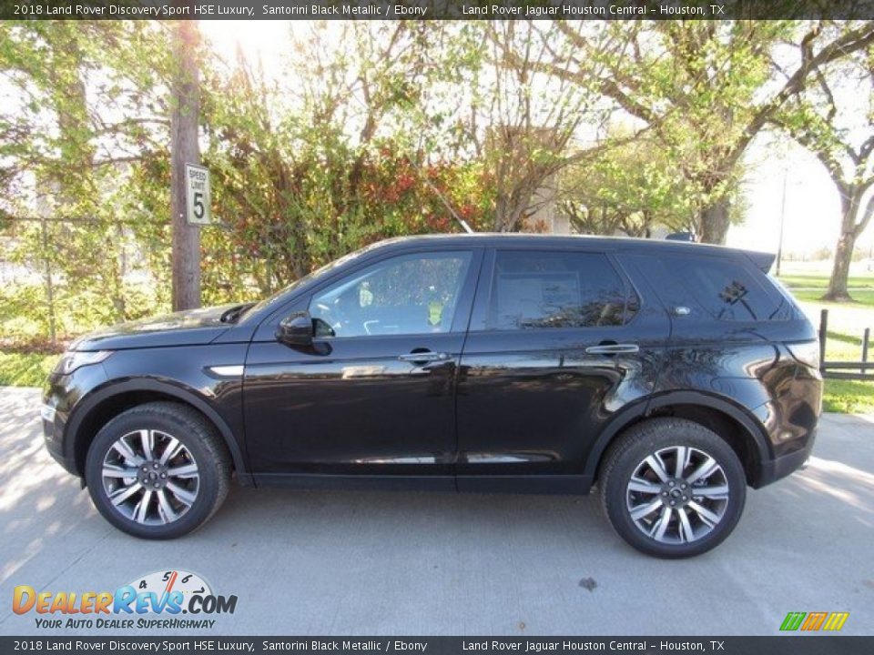2018 Land Rover Discovery Sport HSE Luxury Santorini Black Metallic / Ebony Photo #11