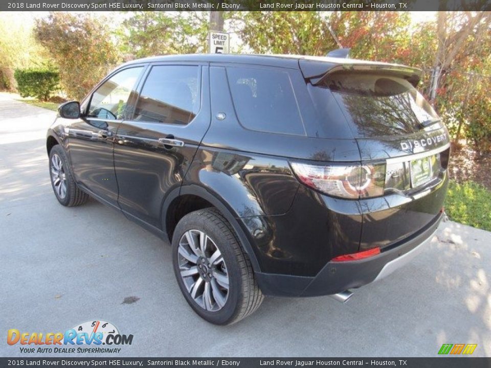 2018 Land Rover Discovery Sport HSE Luxury Santorini Black Metallic / Ebony Photo #12