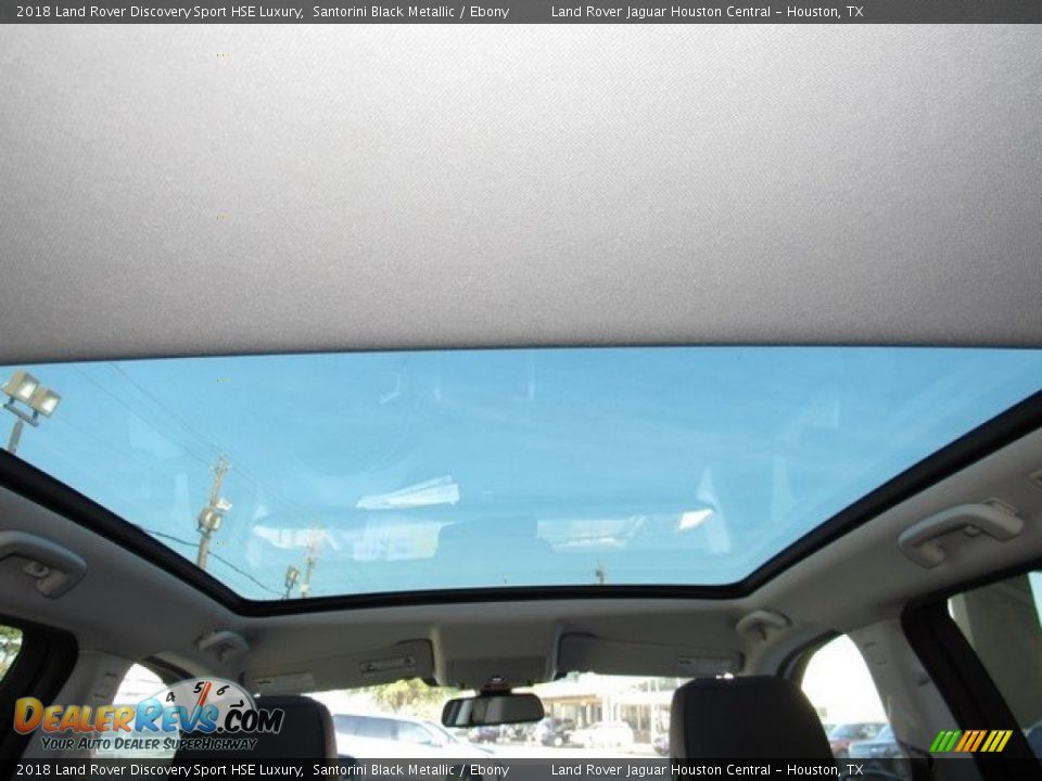 2018 Land Rover Discovery Sport HSE Luxury Santorini Black Metallic / Ebony Photo #18