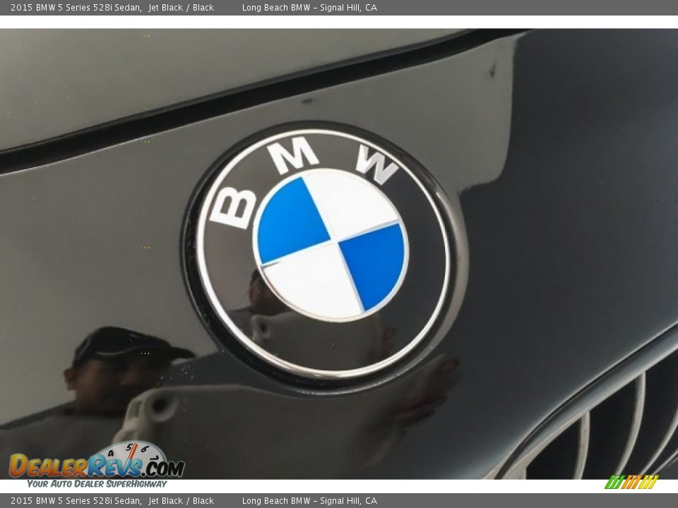 2015 BMW 5 Series 528i Sedan Jet Black / Black Photo #29