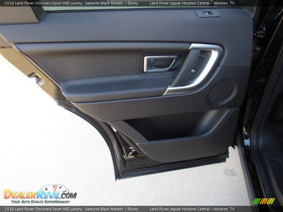 2018 Land Rover Discovery Sport HSE Luxury Santorini Black Metallic / Ebony Photo #23